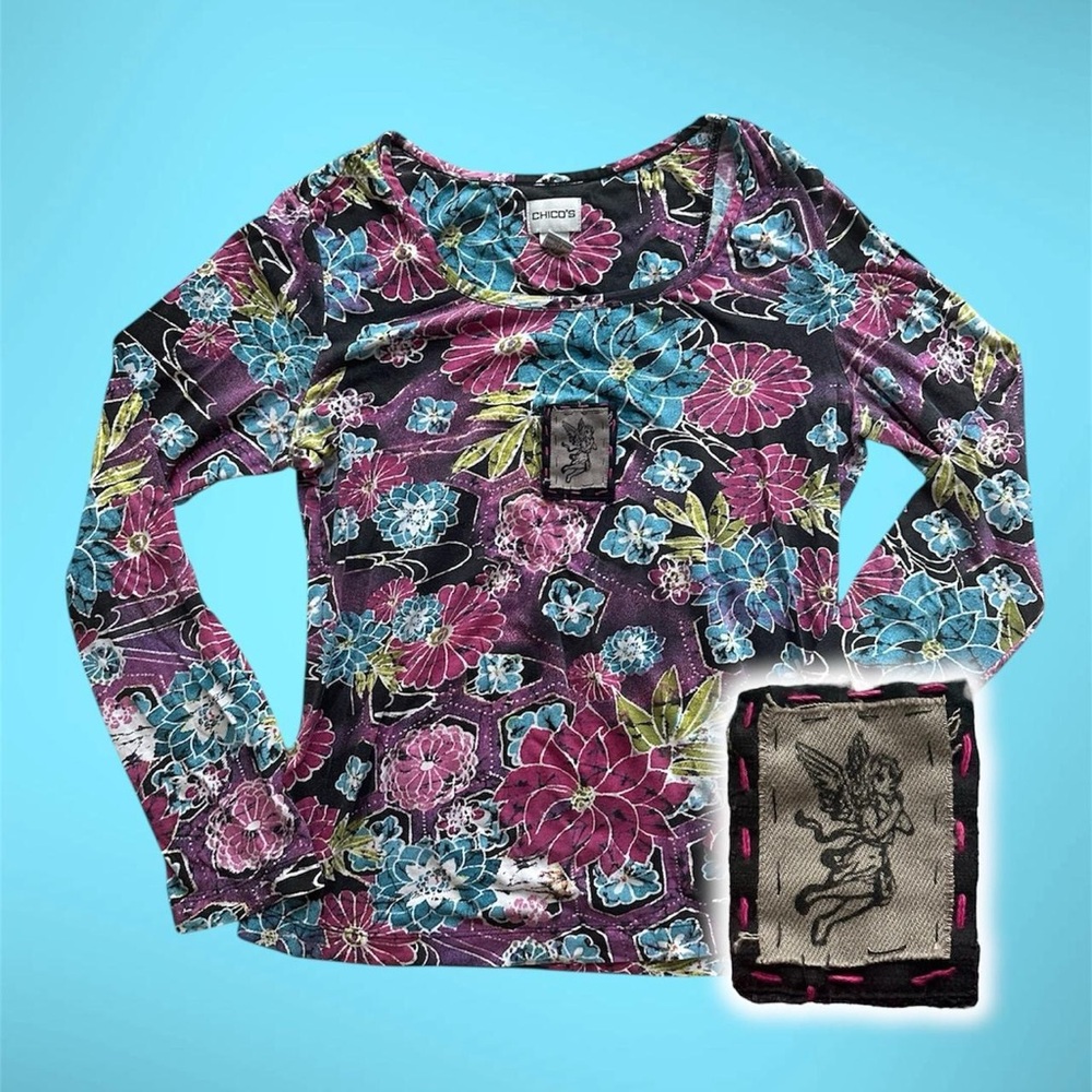 Floral Long Sleeve Top